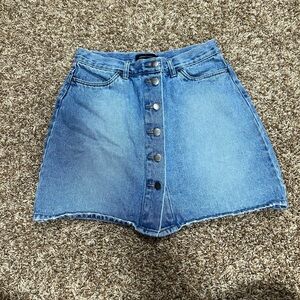 vintage moda jean skirt